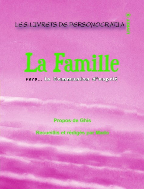 La famille vers la communion d'esprit